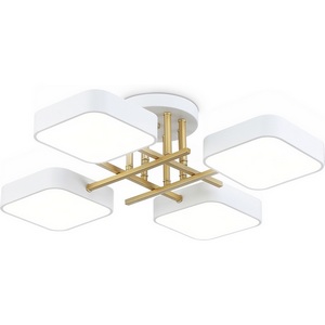 Изображение товара Люстра потолочная светодиодная ip20 светодиодная на штанге с регулировкой цветовой температуры Ambrella COMFORT FL516341