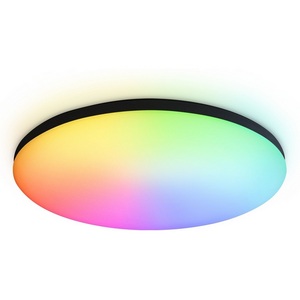 Изображение товара Потолочный светильник RGB влагозащищенный светодиодный с пультом и управлением смартфоном (ночной режим, таймер) WiFi Ambrella ORBITAL FZ2004 (Умный дом, Алиса)