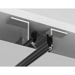 Изображение товара Шинопровод однофазный для монтажа в натяжной ПВХ потолок системы крепления гарпун 2 метра Magnetic SMART 220V 25mm Ambrella Track System GL1017