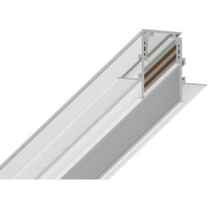 Изображение товара Шинопровод магнитный встраиваемый под ГКЛ 9,5мм Ambrella Track System Magnetic Standard GL3331-9.5 WH белый IP20 48V 2м