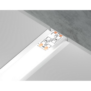 Изображение товара Алюминиевый профиль встраиваемый для светодиодной ленты до 19,8мм Ambrella Illumination GP1100WH