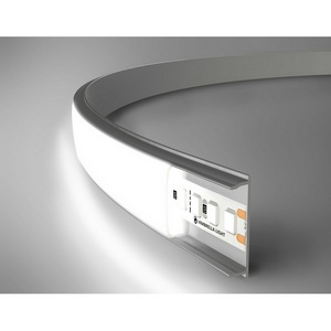 Изображение товара Алюминиевый профиль накладной гибкий для светодиодной ленты до 15мм Ambrella Illumination GP1600AL