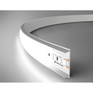 Изображение товара Алюминиевый профиль накладной гибкий для светодиодной ленты до 15мм Ambrella Illumination GP1600WH