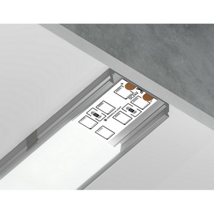 Изображение товара Алюминиевый профиль накладной для светодиодной ленты до 20мм Ambrella Illumination GP1800AL