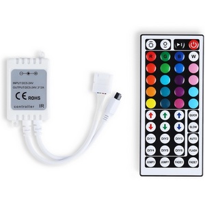 Изображение товара Контроллер Ambrella Illumination GS11251 для светодиодных лент RGB с инфракрасным пультом 6A 12V 72W/ 24V 144W