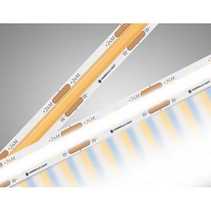 Изображение товара Светодиодная лента COB 608Led/ 12W m/ 24V IP20 CCT 3000-6500K/ 5m*8mm*2.2mm (3 конт.) Ambrella Illumination GS4901