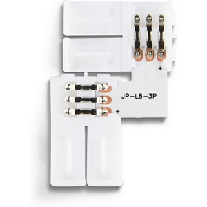 Изображение товара Соединитель угловой L для светодиодной ленты Ambrella Illumination GS6601 2835 12/24V (3 конт.)