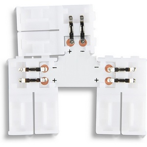 Изображение товара Соединитель T для светодиодной ленты Ambrella Illumination GS6901 2835 12/24V (2 конт.)