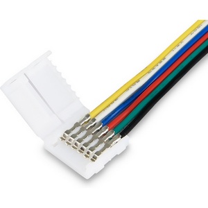 Изображение товара Соединитель гибкий Ambrella Illumination GS7351 односторонний для светодиодной ленты 5050 12/24V (6 конт.) 150 мм