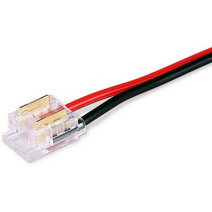 Изображение товара Соединитель гибкий односторонний COB 12/24V для лент 8/10mm (2 конт.) (10шт) Ambrella Illumination GS7375