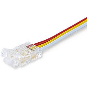 Изображение товара Соединитель гибкий двухсторонний COB CCT 12/24V для лент 8mm (3 конт.) (5шт) Ambrella Illumination GS7911