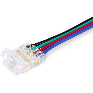 Изображение товара Соединитель гибкий двухсторонний COB RGB 12/24V для лент 10mm (4 конт.) (5шт) Ambrella Illumination GS7921