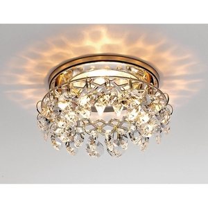 Изображение товара Встраиваемый светильник K7070 CL/G Ambrella Хрусталь С Подвесами