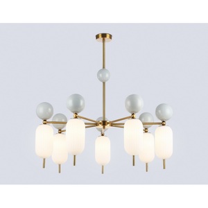 Изображение товара Потолочная люстра на штанге Ambrella High Light LH53106 (плафоны шарики)