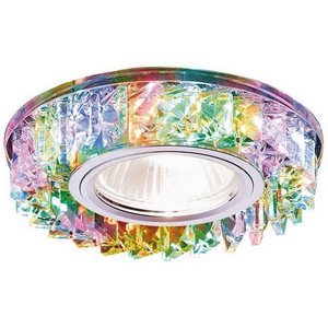 Изображение товара Встраиваемый светильник S255 CH/M Ambrella Декоративные Кристалл Led+mr16