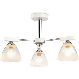 Изображение товара Люстра потолочная с арматурой из металла на штанге Ambrella TRADITIONAL TR9091