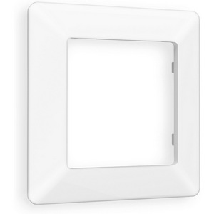 Изображение товара Рамка Ambrella Volt ALFA Line (Белый матовый) 1-ая AF110121