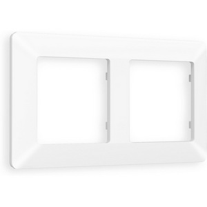 Изображение товара Рамка Ambrella Volt ALFA Line (Белый матовый) 2-ая AF110122