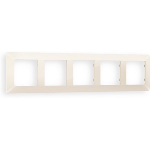 Изображение товара Рамка Ambrella Volt ALFA Line (Бежевый матовый) 5-ая AF110335