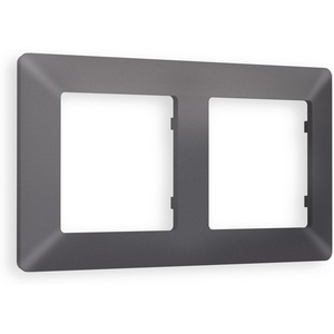 Изображение товара Рамка Ambrella Volt ALFA Line (Антрацит серый) 2-ая AF110652