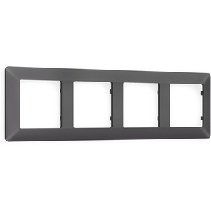 Изображение товара Рамка Ambrella Volt ALFA Line (Антрацит серый) 4-ая AF110654