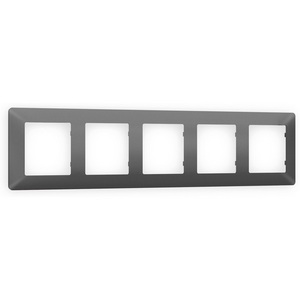 Изображение товара Рамка Ambrella Volt ALFA Line (Антрацит серый) 5-ая AF110655