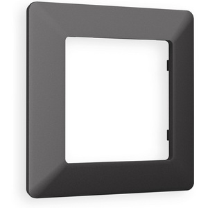 Изображение товара Рамка Ambrella Volt ALFA Line (Графит Мягкое касание) 1-ая AF110801