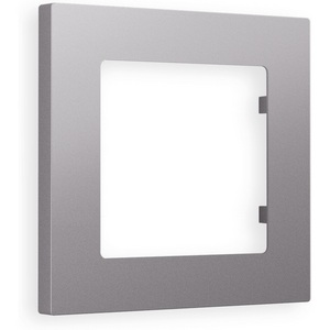 Изображение товара Рамка Ambrella Volt ALFA Techno (Сталь матовый) 1-ая AF220501