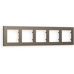 Изображение товара Рамка Ambrella Volt ALFA Techno (Темная бронза матовый) 5-ая AF220635