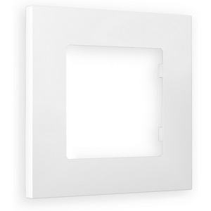 Изображение товара Рамка Ambrella Volt ALFA Qubi (Белый матовый) 1-ая AF250121