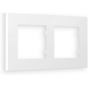 Изображение товара Рамка Ambrella Volt ALFA Qubi (Белый матовый) 2-ая AF250122