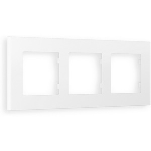 Изображение товара Рамка Ambrella Volt ALFA Qubi (Белый матовый) 3-ая AF250123