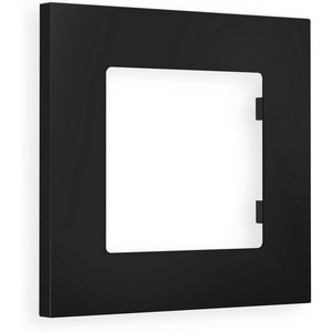 Изображение товара Рамка Ambrella Volt ALFA Qubi (Черный матовый) 1-ая AF250701