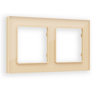 Изображение товара Рамка Ambrella Volt ALFA Platos (Шампань Стекло органическое) 2-ая AF330602