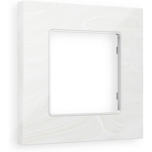 Изображение товара Рамка Ambrella Volt ALFA Grand (Белый мрамор) 1-ая AF930101