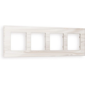 Изображение товара Рамка Ambrella Volt ALFA Grand (Бежевый мрамор) 4-ая AF930304