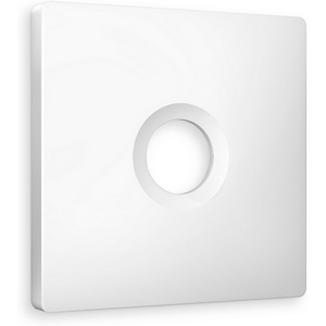 Изображение товара Лицевая панель Ambrella Volt ALFA (Белый матовый) для TV розетки QUANT AP1330