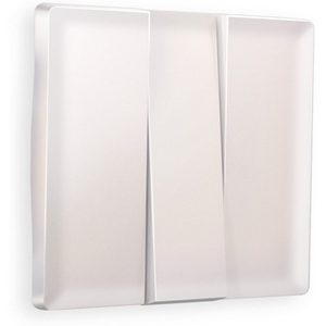 Изображение товара Лицевая панель Ambrella Volt ALFA (Жемчуг) для 3-клавишных выключателей QUANT AP2050