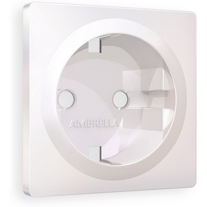 Изображение товара Лицевая панель Ambrella Volt ALFA (Жемчуг) для электрической розетки с заземлением QUANT AP2060