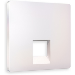 Изображение товара Лицевая панель Ambrella Volt ALFA (Жемчуг) для компьютерной/телефонной розетки RJ-45/RJ-11 QUANT AP2120