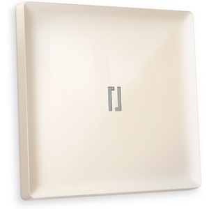 Изображение товара Лицевая панель Ambrella Volt ALFA (Бежевый глянец) для 1-клавишных выключателей с подсветкой QUANT AP3020