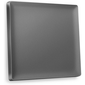 Изображение товара Лицевая панель Ambrella Volt ALFA (Антрацит серый) для 1-клавишных выключателей QUANT AP6510