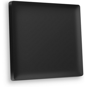Изображение товара Лицевая панель Ambrella Volt ALFA (Черный матовый) для 1-клавишных выключателей QUANT AP8010