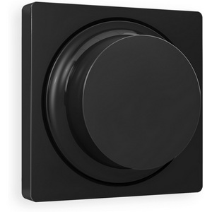 Изображение товара Лицевая панель Ambrella Volt ALFA (Черный матовый) для светорегулятора универсального QUANT AP8055