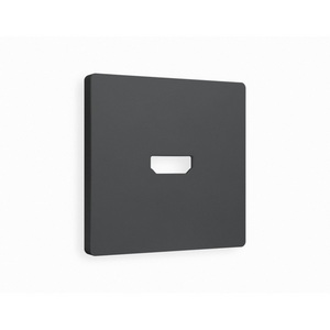 Изображение товара Лицевая панель Ambrella Volt ALFA (Графит Мягкое касание) для HDMI розетки QUANT AP9140