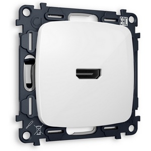 Изображение товара Розетка HDMI (белый глянец) Ambrella Volt QUANT MO114010