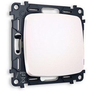 Изображение товара Комплект механизма встраиваемый Ambrella Volt 1-клавишного выключателя OMEGA MO201010 Жемчуг QUANT