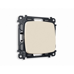 Изображение товара Комплект механизма встраиваемый Ambrella Volt 1-клавишного выключателя OMEGA MO321010 Бежевый матовый QUANT