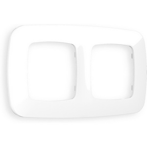 Изображение товара Рамка Ambrella Volt OMEGA Ecta (Белый глянец) 2-ая OF140102