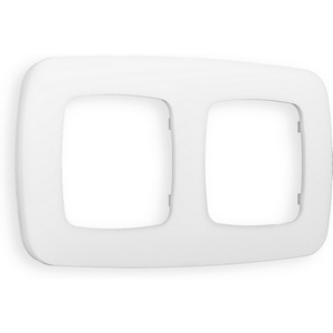 Изображение товара Рамка Ambrella Volt OMEGA Ecta (Белый матовый) 2-ая OF140122